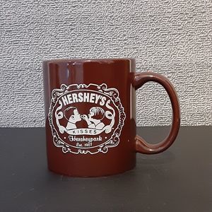 Vintage Hershey's Kisses Coffee Cup Brown 2446 12 Oz